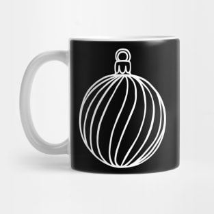 Simply Christmas Collection - Bauble - Alternative Xmas Colours Mug